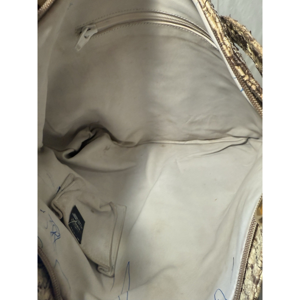 Galerias Drilo Authentic Python Snake Leather Pur… - image 7